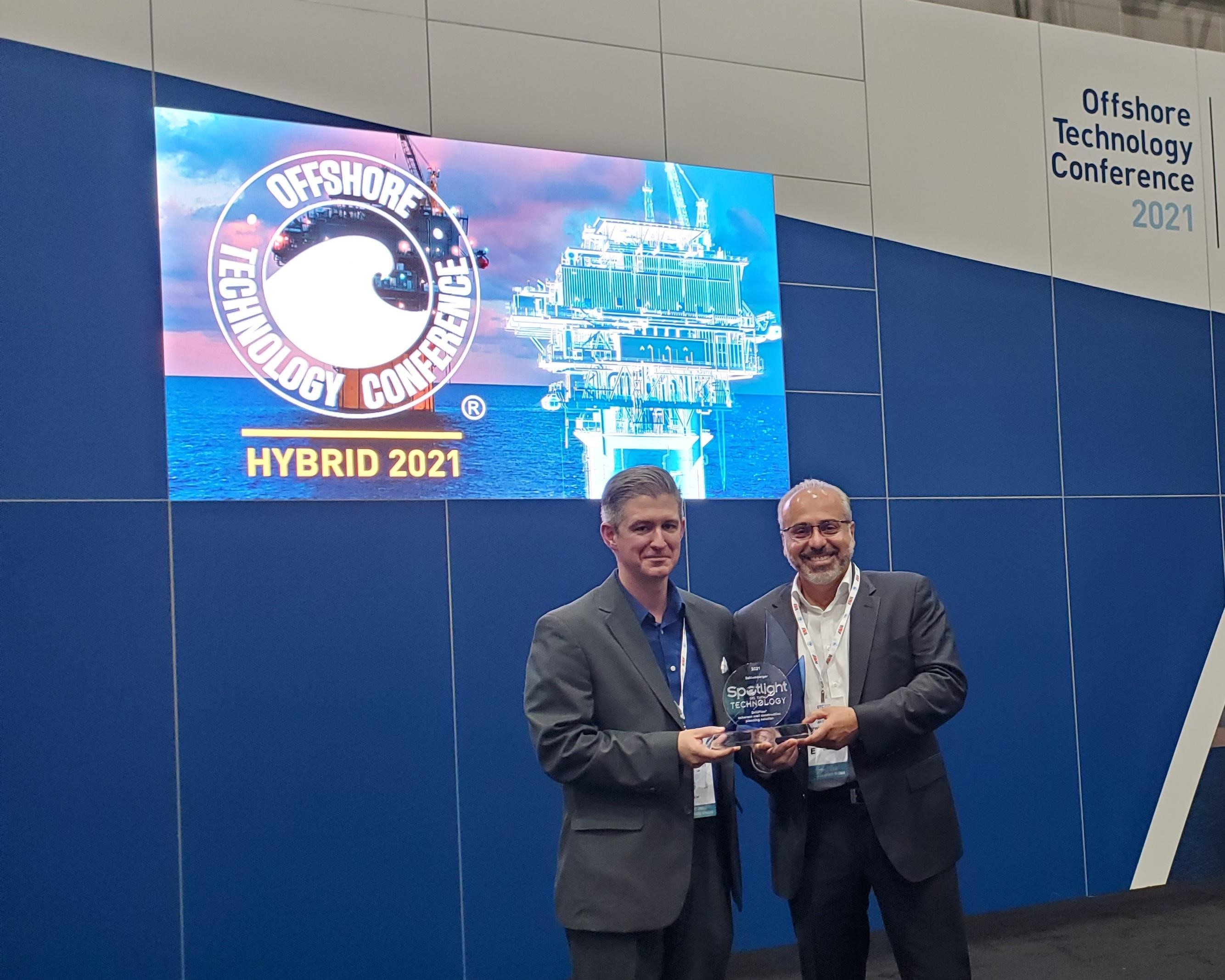 David and Herman winning OTC Spotlight Award