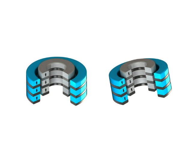 Passive Magnetic Radial Bearings 