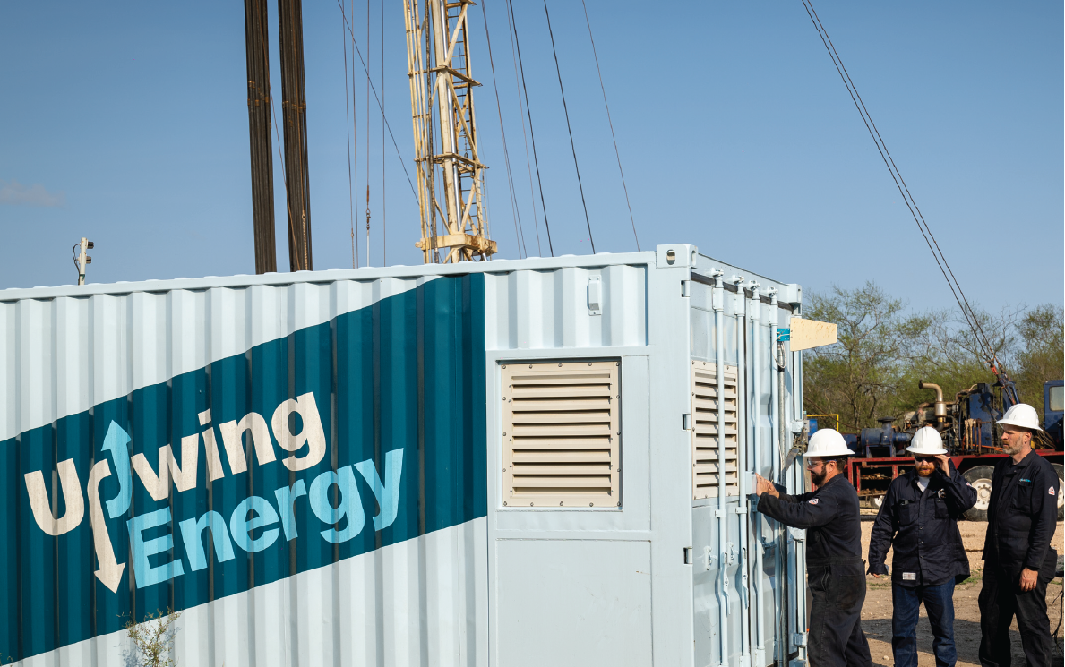 Upwing Energy Surface Control Container at Conventional Well 